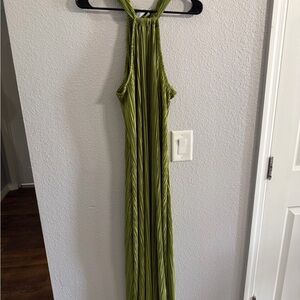 NWT Petal & Pup Olive Green Maxi Dress